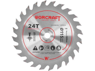 Kotúč pre Worcraft CMCS-S20LiB, 115x9,5 mm, 24T, pílový