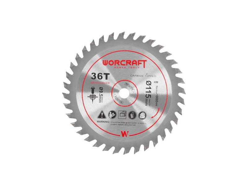 Kotúč pre Worcraft CMCS-S20LiB, 115x9,5 mm, 36T, pílový