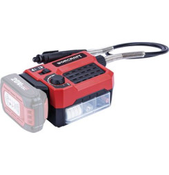 Brúska Worcraft CEMG-S20Li, ShareSYS, 20V Li-Ion, mini, priama, vŕtanie a brúsenie