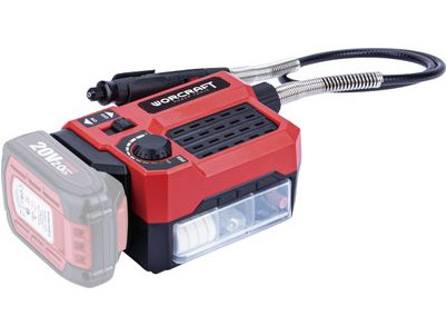 Brúska Worcraft CEMG-S20Li, ShareSYS, 20V Li-Ion, mini, priama, vŕtanie a brúsenie