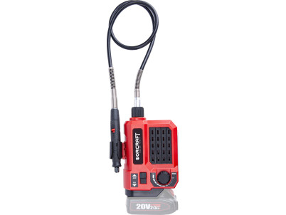 Brúska Worcraft CEMG-S20Li, ShareSYS, 20V Li-Ion, mini, priama, vŕtanie a brúsenie