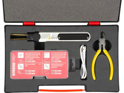 Pero Strend Pro, zváracie, na plasty, 2000 mAh, USB nabíjanie, s príslušenstvom