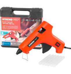 Pištoľ Strend Pro, lepiaca, v kufríku, 60-80 W, na tavné tyčinky 11 mm