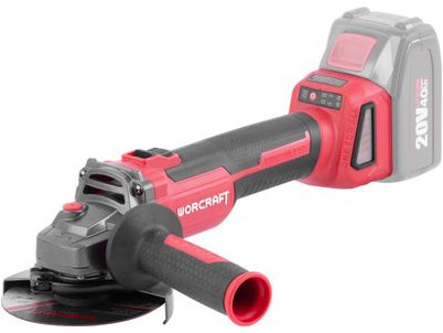 Brúska Worcraft CAG-S20LiBH ShareSYS, 115 mm, uhlová, 20V, Li-ion, bezuhlíková