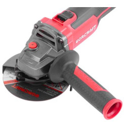Brúska Worcraft CAG-S20LiBH ShareSYS, 115 mm, uhlová, 20V, Li-ion, bezuhlíková