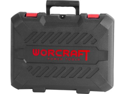 Brúska Worcraft CAG-S20LiBH ShareSYS, 115 mm, uhlová, SET v kufri, s batériou a nabíjačkou,  20V, 1x Li-ion, bezuhlíková