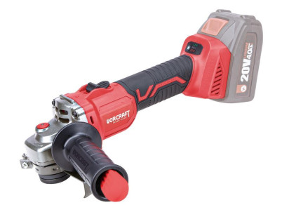 Brúska Worcraft CAG-S20LiBS-125 ShareSYS, 125 mm, uhlová, s reguláciou otáčok, 20V Li-ion, bezuhlíková
