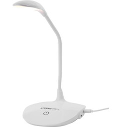 Lampa Strend Pro, stolná, LED, voľba intenzity svetla, USB, 2 W, biela