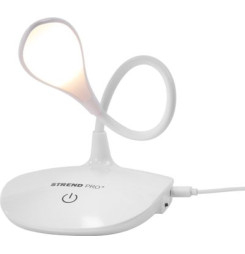 Lampa Strend Pro, stolná, LED, voľba intenzity svetla, USB, 2 W, biela