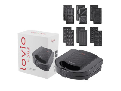 LOVIO Toaster, Kontaktný elektrický gril, 750W, či