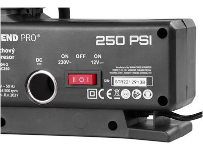 Kompresor Aircom AC250, 250 psi, 230V/12V