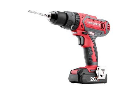 Skrutkovač Worcraft CD-20LiH, 20V, 2x Li-ion 2.0Ah, set