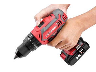 Skrutkovač Worcraft CD-20LiH, 20V, 2x Li-ion 2.0Ah, set