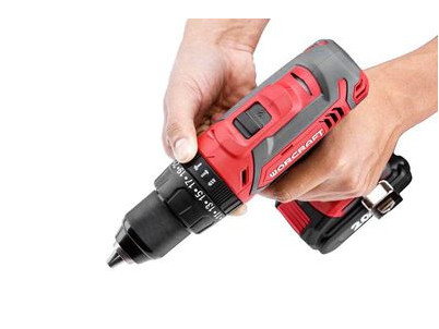 Skrutkovač Worcraft CD-20LiH, 20V, 2x Li-ion 2.0Ah, set