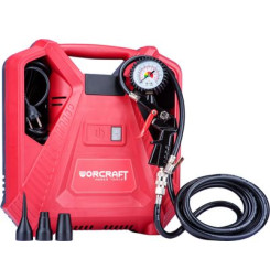 Kompresor Worcraft PAC11-180, 1100 W, bezolejový
