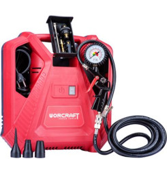 Kompresor Worcraft PAC11-180, 1100 W, bezolejový
