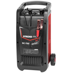 Vozík štartovací Strend Pro BC-730, nabíjací, 12/24V, 40 A, štart 400 A, na autobatérie