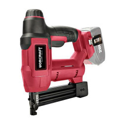 Sponkovačka Worcraft CNS-S20Li ShareSYS, 20V Li-Ion, s reguláciou, LED sveto, sponky U + klince T