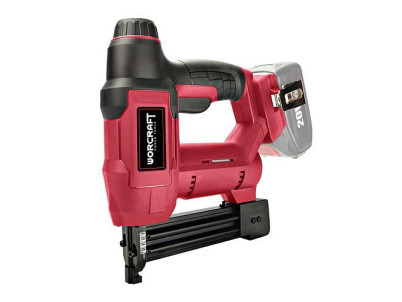 Sponkovačka Worcraft CNS-S20Li ShareSYS, 20V Li-Ion, s reguláciou, LED sveto, sponky U + klince T