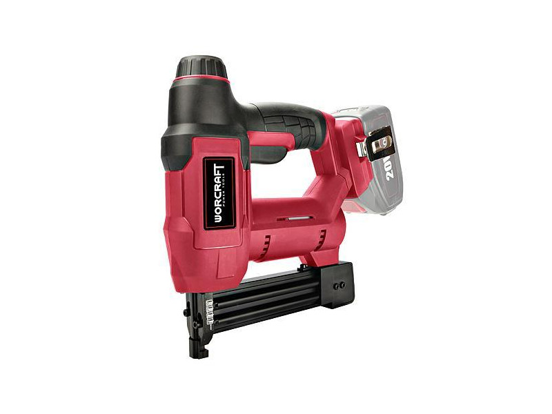 Sponkovačka Worcraft CNS-S20Li ShareSYS, 20V Li-Ion, s reguláciou, LED sveto, sponky U + klince T