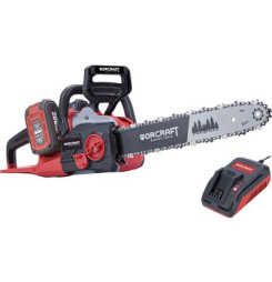 Set Worcraft WSET-06, S20Li ShareSYS, reťazová píla, nabíjačka, 2x 4.0 Ah akumulátor