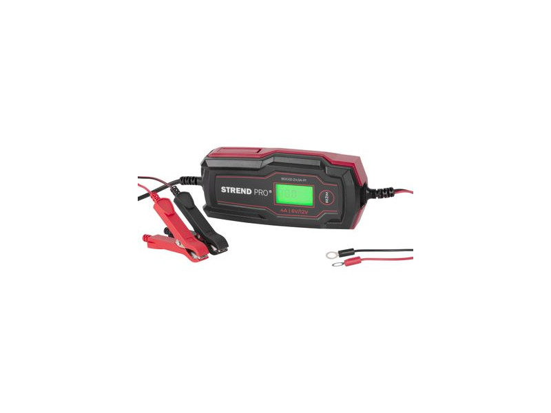 Nabíjačka Strend Pro BDG02-Z4.0A-P1, 70W, 2A/4A, 6V/12V, IP65, LCD, na autobatérie