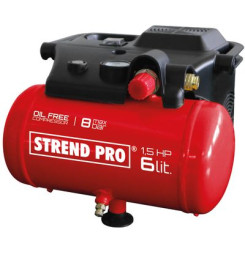 Kompresor Strend Pro BOF1506, bezolejový, 1,1 kW, 6 lit.