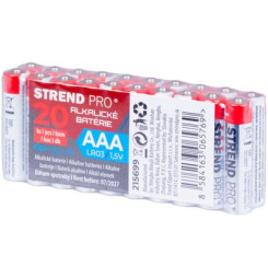 Batéria Strend Pro, LR03, 20 ks, AAA tužka