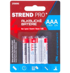 Batéria Strend Pro, LR03, 4 ks, AAA tužka, blister