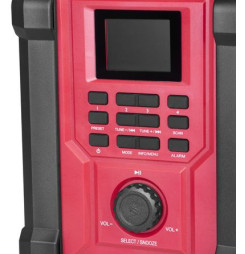 Rádio Worcraft CBTS-S20LiH ShareSYS, 20V Li-Ion, DAB+FM, Bluetooth, AUX, 2x15W
