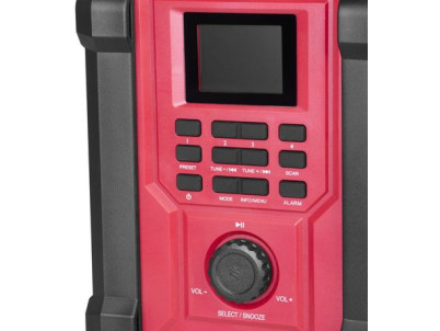 Rádio Worcraft CBTS-S20LiH ShareSYS, 20V Li-Ion, DAB+FM, Bluetooth, AUX, 2x15W