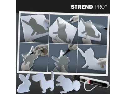 Pero Strend Pro, rezač na polystyrén, 2000mAh, USB nabíjanie, s príslušenstvom