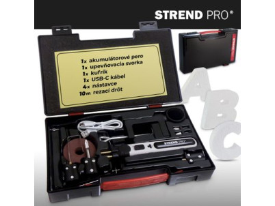 Pero Strend Pro, rezač na polystyrén, 2000mAh, USB nabíjanie, s príslušenstvom