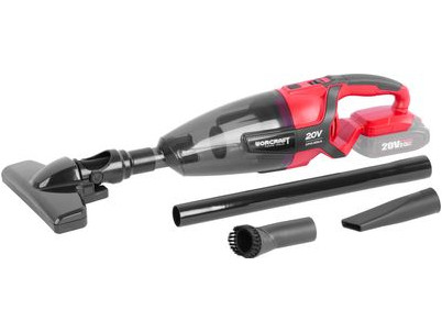 Vysávač Worcraft CPVC-S20LiA ShareSYS, 20V Li-Ion, do auta, na podlahy