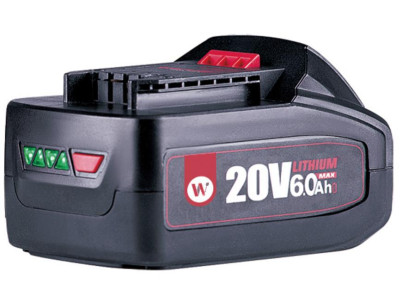 Akumulátor Worcraft CLB-20V-6.0HC ShareSYS 6000 mAh, S20Li, rýchlonabíjanie