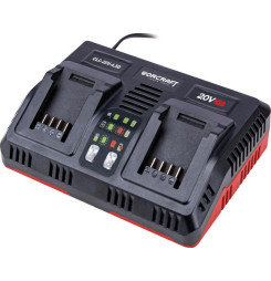 Nabíjačka Worcraft CLC-20V-4.5D ShareSYS, séria S20Li, 2x aku, rýchlonabíjačka