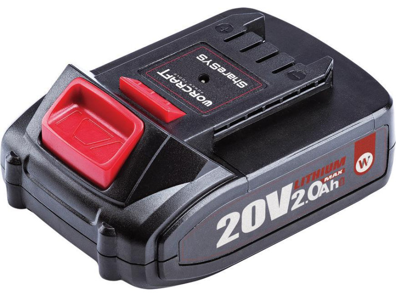 Akumulátor Worcraft CLB-20V-2.0HC ShareSYS 2000 mAh, S20Li, rýchlonabíjanie