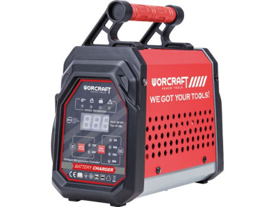 Nabíjačka autobatérií Worcraft BC-219, 12/24 V, 20 A