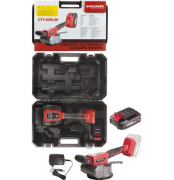 Prísavka Worcraft CTT-S20LiM, ShareSYS, 20V, vibračná, na dlažbu, v kufríku