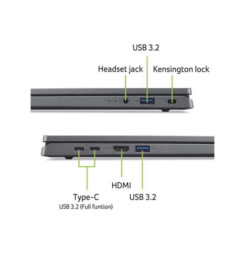 ACER Aspire GO 17 17.3" FHD N100/8/128/Int/W11H