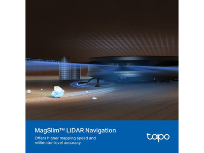 TP-LINK Tapo RV20 Mop Max, Robotický vys/mop, biel