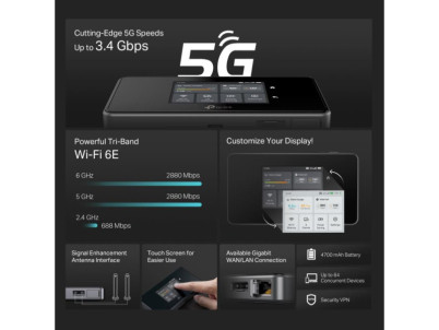 TP-Link M8550 5G LTE Mobile WiFi Router