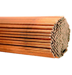 Drôt zvárací GIII-104 G tyčový, 3,20 mm, pomedený, bal. 10 kg