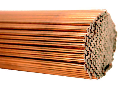Drôt zvárací GIII-104 G tyčový, 3,20 mm, pomedený, bal. 10 kg