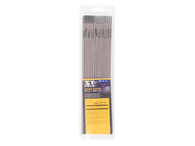 Elektródy ST Weld, AWS E6013, 2,5x300 mm, 25 ks, Rutile