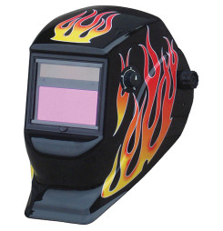 Kukla zváračská Galaxy RedFlame, AutoDark, samostmievacia, 2 senzorová