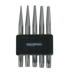 Sada dierovačov Whirlpower® 138-0205, 5 dielna