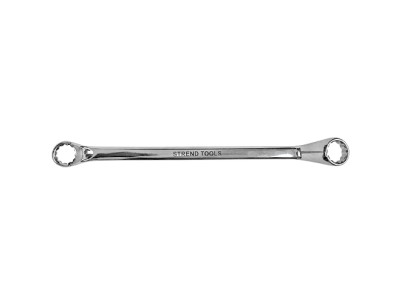 Kľúč HR32504 10x13 mm • DIN838, očkový, vyhnutý 75°, Cr-V