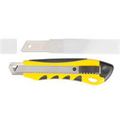 Nôž Strend Pro UK888+1A, 18 mm, odlamovací, + 10 ks čepelí