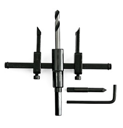 Vyrezávač dier do obkladu a dažby HT03-k-02, 30-120 mm, nastaviteľný